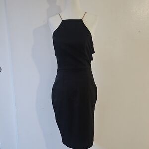 NBD Black Backless Dress